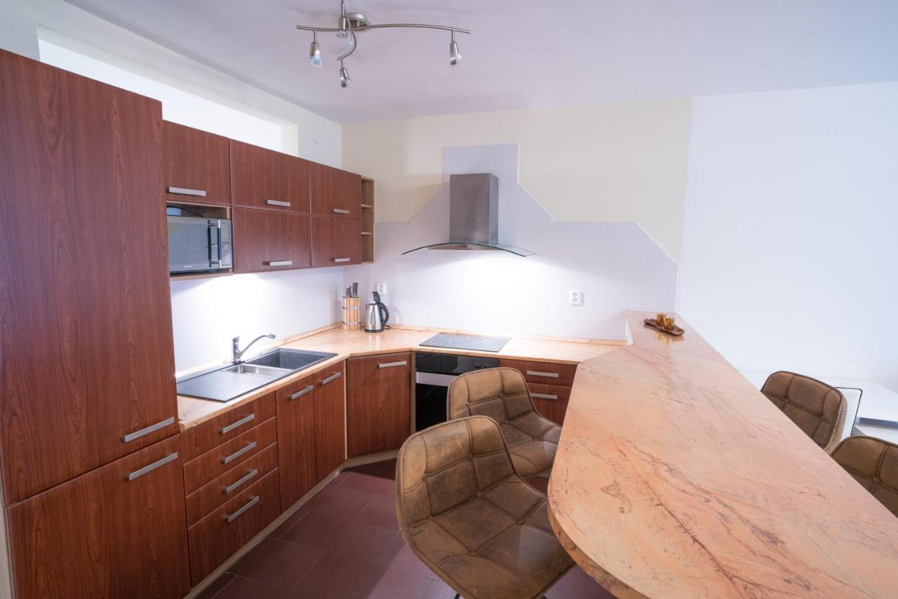 Apartment Vodni With Parking Brno Exterior foto